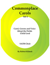 Commonplace Carols Set I SATB choral sheet music cover